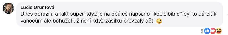 Facebookový komentár čitateľky Mačacej biblie