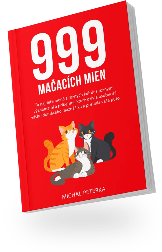 Obálka e-booku 999 mačacích mien