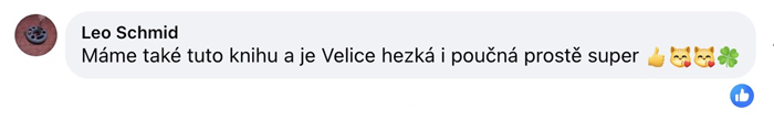 Facebookový komentár čitateľky Mačacej biblie